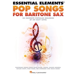 Essential Elements Pop Songs For Baritone Saxophone