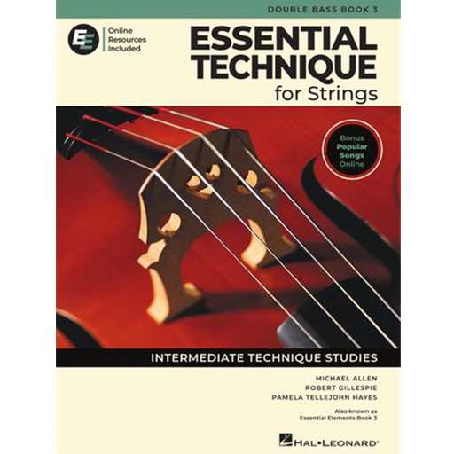 Essential Technique REVISED Interactive for Strings Book 3 - Double Bass