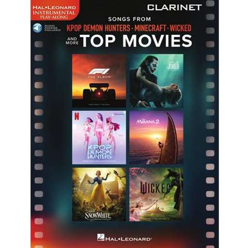 Songs From Kpop Demon Hunters, Minecraft, Wicked And More Top Movies For Clarinet