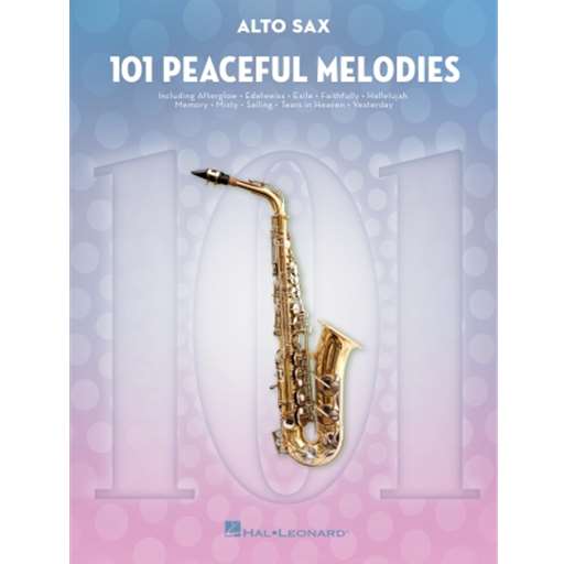 101 Peaceful Melodies - Alto Sax
