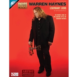 Cherry Lane   Warren Haynes Warren Haynes Legendary Licks - Guitar