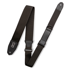 Levy's MRHP-BLK Right Height Guitar Strap Black