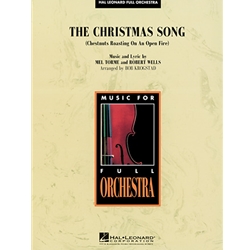 Hal Leonard Torme / Wells Krogstad B  Christmas Song (Chestnuts Roasting on an Open Fire) - Full Orchestra