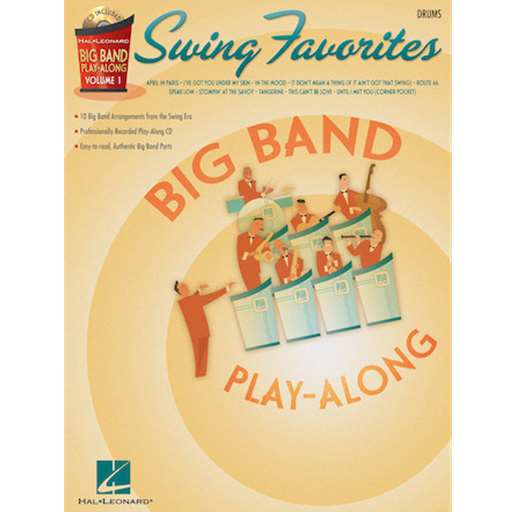 Hal Leonard Various   Swing Favorites - Big Band Play-Along Volume 1 - Drum
