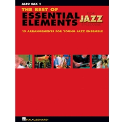 Hal Leonard Steinel/Sweeney        Best of Essential Elements for Jazz Ensemble - Alto Saxophone 1