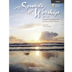 Hal Leonard  Pethel S  Sounds of Worship - Book | Online Audio - Violin