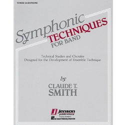 Hal Leonard Smith C T              Symphonic Techniques for Band - Tenor Saxophone