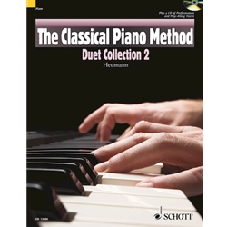 Schott Various              Heumann ED13486 Classical Piano Method - Duet Collection 2 Book/CD - 1 Piano / 4 Hands