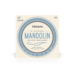 Daddario EJ62 80/20 Bronze Mandolin String Set