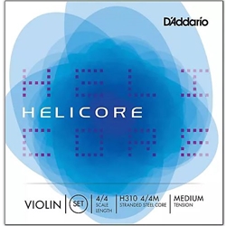 Helicore 4/4 Violin Strings Medium Tension