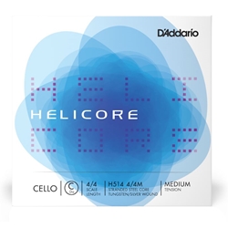 Helicore 4/4 Cello C String Medium Tension