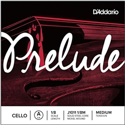 D'Addario J1011-1/8M Prelude 1/8 Size Cello A String