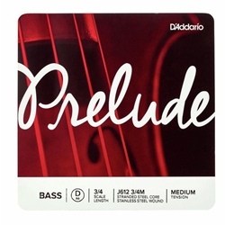 Prelude 3/4 Bass D String Medium Tension