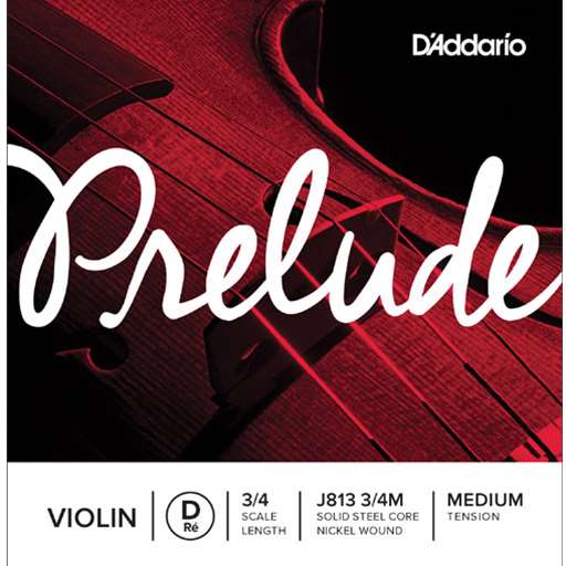 Prelude 3/4 Violin D String Medium Tension