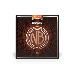 D'addario NB1047 Nickel Bronze Extra Light Guitar Strings