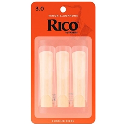 Rico Tenor Sax Reeds Strength 3 Card of 3