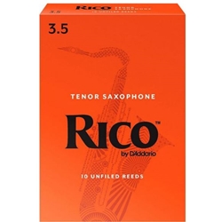 Rico Tenor Sax Reeds Strength 3.5 Box of 10