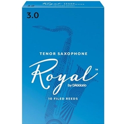 Rico Royal Tenor Sax Reeds Strength 3 Box of 10