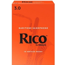 Rico Bari Sax Reeds Strength 3 Box of 10