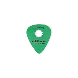 Everly EP88 Green Star .88mm Picks pack of 12