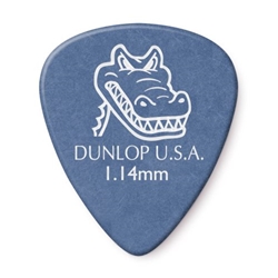 Dunlop 417P114 12 Pack 1.14mm Gator Grip Picks
