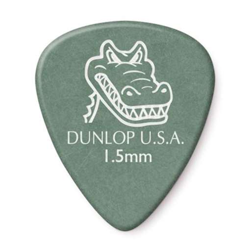 Dunlop 417P150 12 Pack 1.50mm Gator Grip Picks