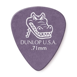 Dunlop 417P71 12 Pack .71mm Gator Grip Picks