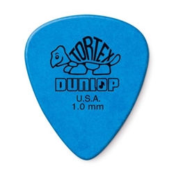 Dunlop 418P100 12 Pack 1.00mm Blue Tortex Standard Picks