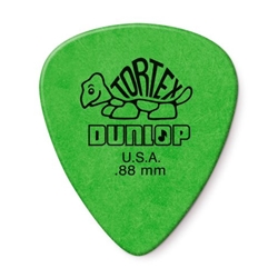 Dunlop 418P88 12 Pack .88mm Green Tortex Standard Picks