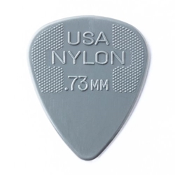 Dunlop 44P73 12 Pack .73mm Gray Nylon Standard Picks