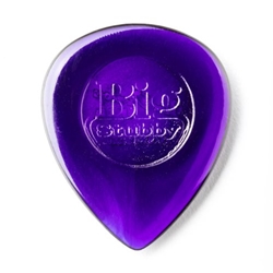 Dunlop 475P30 6 Pack 3.0mm Big Stubby Purple Picks