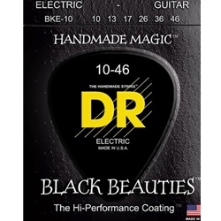 Dr Music BKE10 Black Beauty Medium Electric Extra Life Guitar Strings