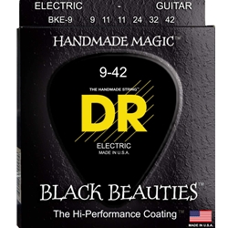 Dr Music BKE9 Light Black Beauties Electric Guitar Strings