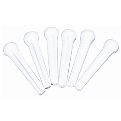 Retro Parts White Plastic Guitar Bridge Pins Set