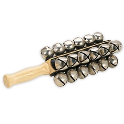 Toca Wood Handle Sleigh Bells 25 Bells