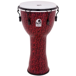 Toca Freestyle II Mechanically Tuned Djembe Red Mask Design