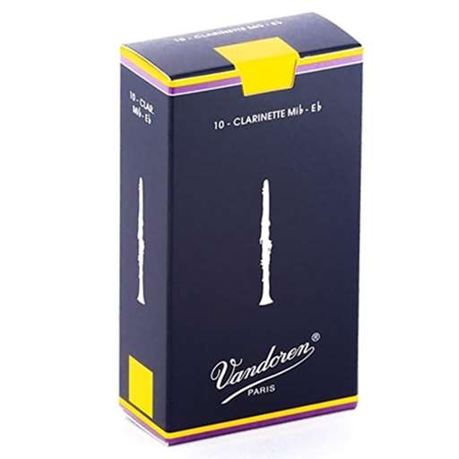 Vandoren Eb Clarinet Reeds Strength 2.5 Box of 10