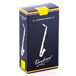 Vandoren Alto Clarinet Reeds Strength 4 Box of 10