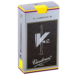 Vandoren V12 Bb Clarinet Reeds Strength 3 Box of 10