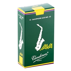 Vandoren Java Alto Sax Reeds Strength 2.5 Box of 10