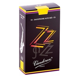 Vandoren  JaZZ Alto Sax Reeds Strength 3 Box of 10