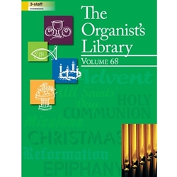 Lorenz Various   Organist's Library Volume 68 - Organ 3 staff
