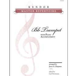 Kendor Master Repertoire - Trumpet Solo with Piano Accompaniment