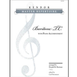 Kendor Master Repertoire - Baritone T.C. Solo with Piano Accompaniment