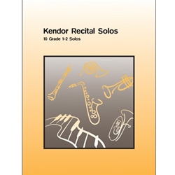 Kendor Recital Solos - Flute - Piano Accompaniment Book