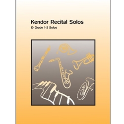 Kendor Recital Solos - Baritone B.C. - Solo Book with CD