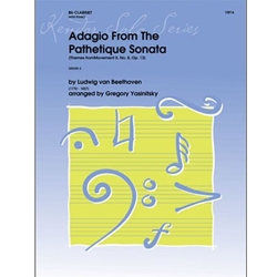 Kendor Beethoven            Yasinitsky G  Adagio from the Pathetique Sonata - Clarinet