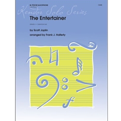 The Entertainer - Tenor Saxophone Solo with Piano Accompaniment