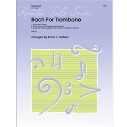 Kendor Bach                 Halferty F  Bach For Trombone