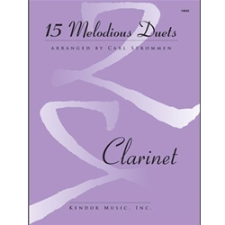 Kendor Various              Strommen C  15 Melodious Duets - Clarinet